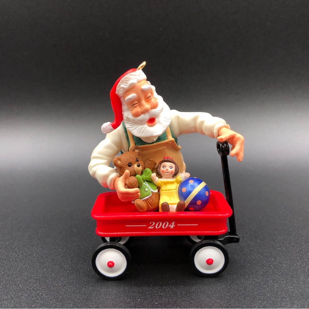 Hallmark Keepsake Ornament 2004 Toymaker Santa 5th In the Collector’s Series